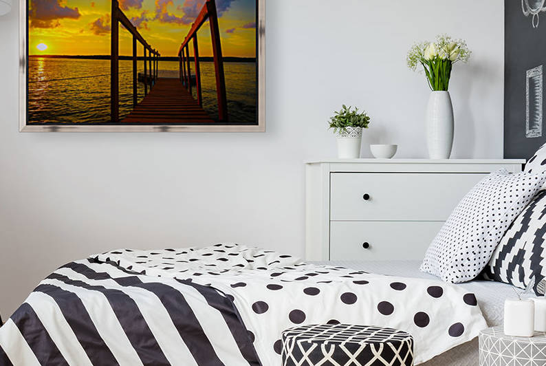 SUNSET BY THE WATER by Michael