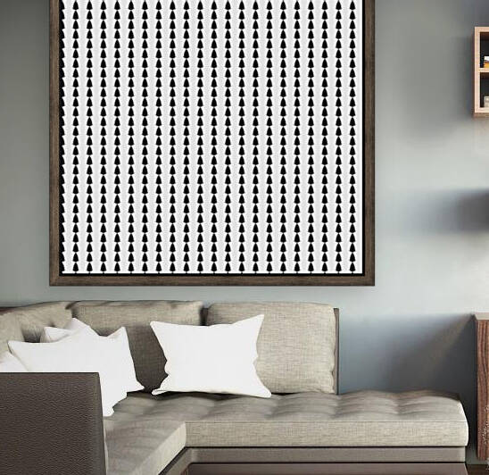  Black & white Seamless Pattern Artwork by rizu_designs