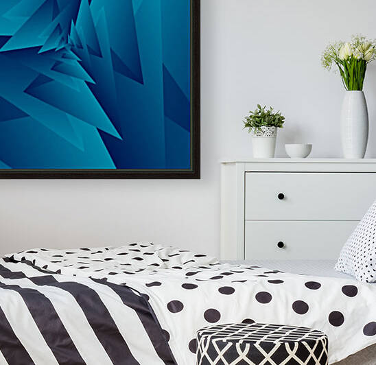 Crazy Triangle Art by rizu_designs