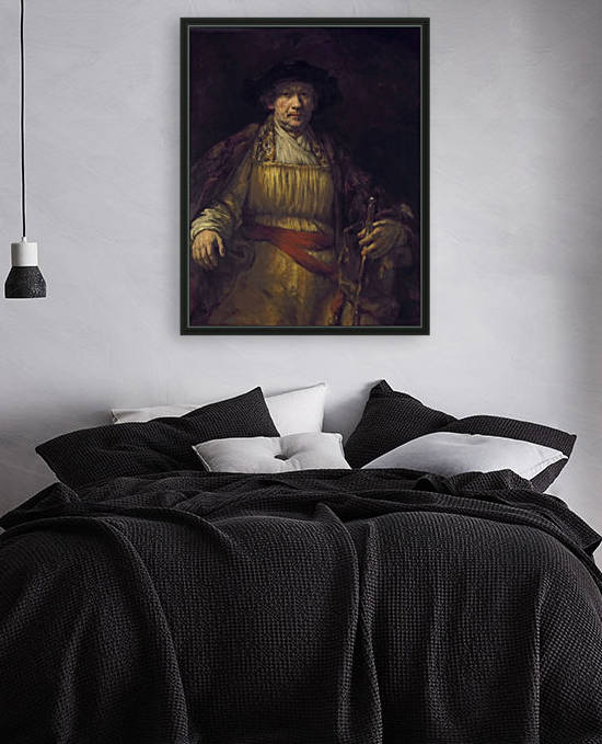 Self-portrait 1658 by Rembrandt