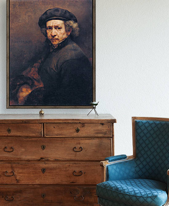 Self-portrait 1659 by Rembrandt