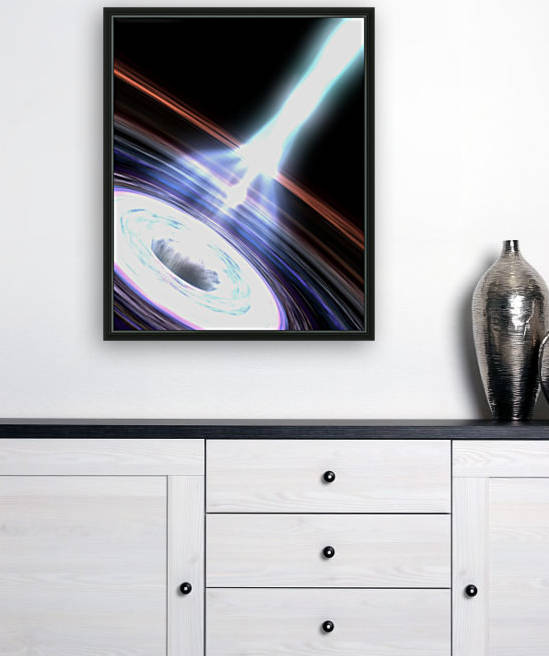 Gamma Rays in Galactic Nuclei by StocktrekImages