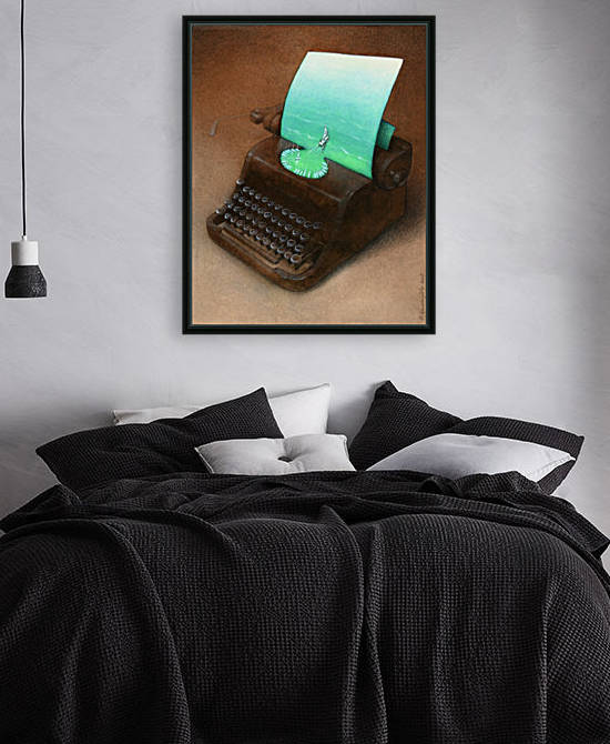 typewriter by Pawel Kuczynski