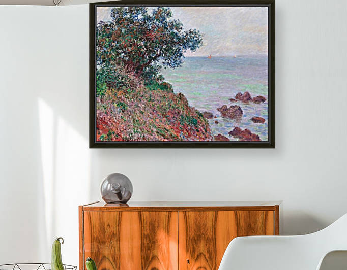 Mediterannian Coast, Grey Weather by Claude Monet