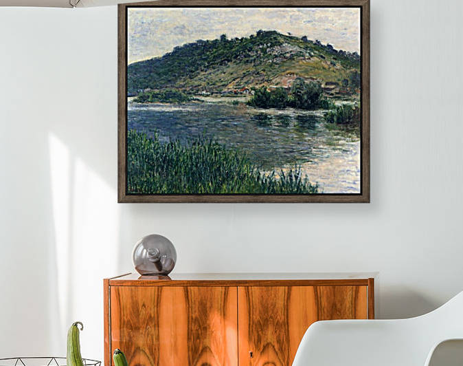 Landscape at Port-Villez by Claude Monet