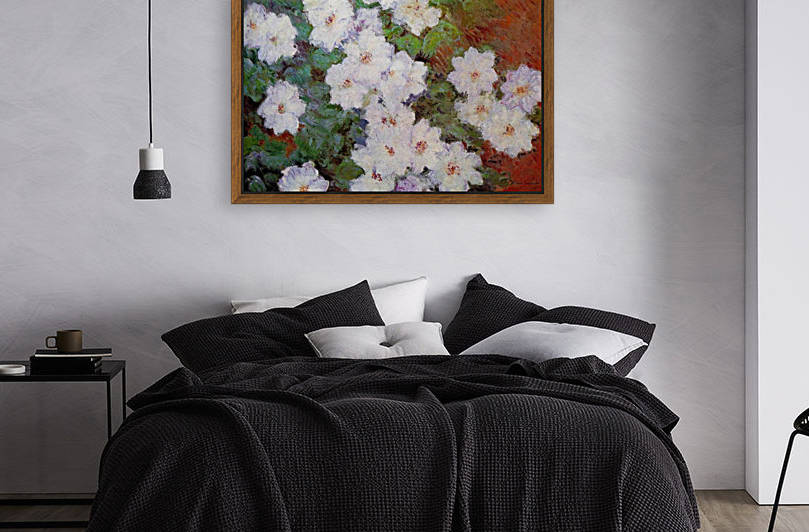 Clematises by Claude Monet