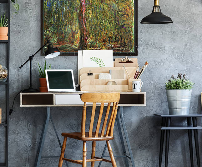 The Willow by Claude Monet