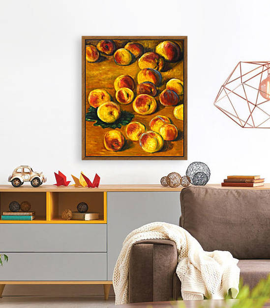 Peaches by Claude Monet