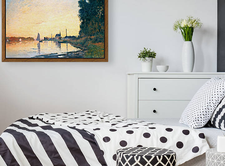 Argenteuil, Late Afternoon by Claude Monet