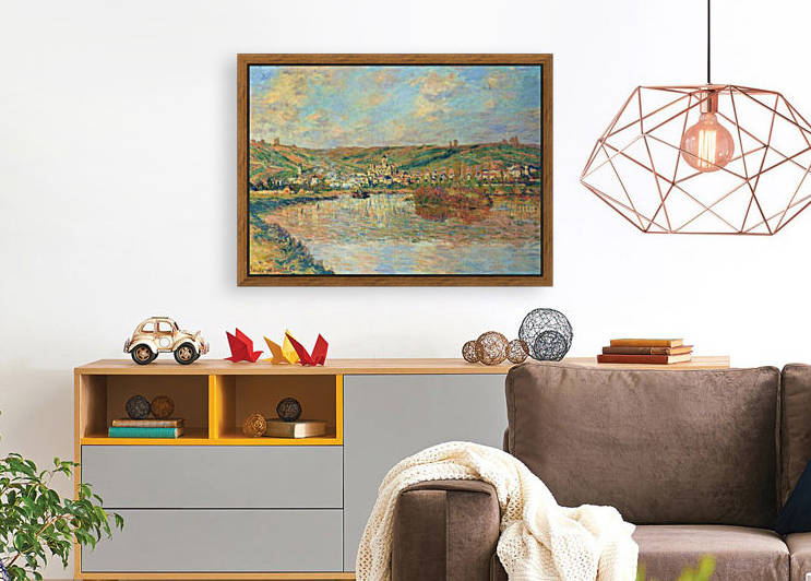 Late Afrternoon, Vetheuil by Claude Monet