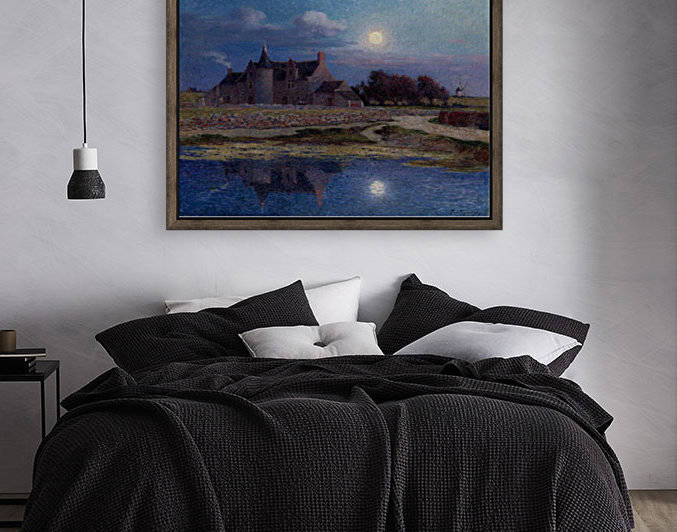 Kervaudu under the Clear Moon by Ferdinand du Puigaudeau