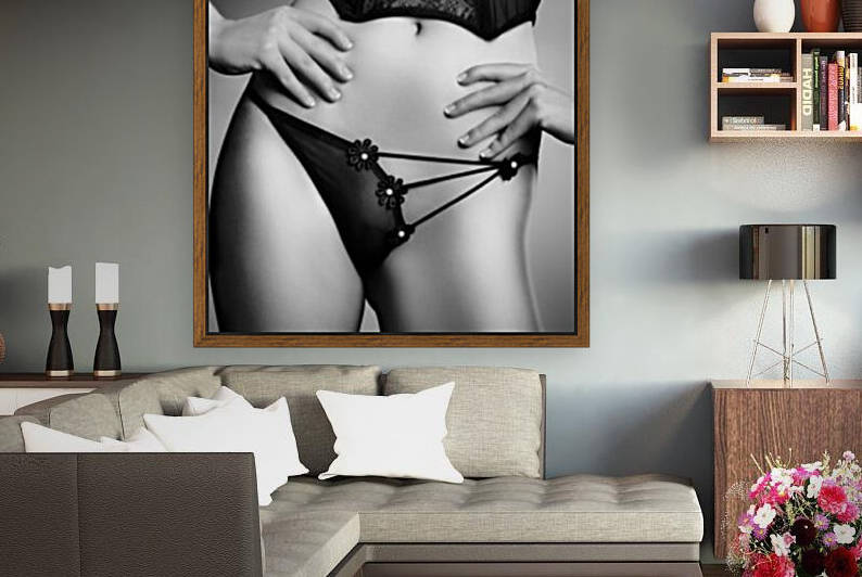 Woman in Lingerie by Johan Swanepoel