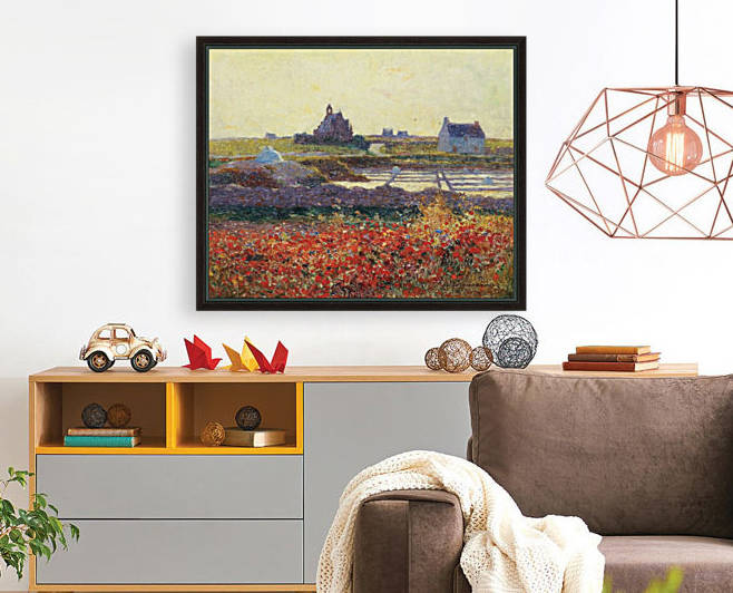 Salt-Marsh near Croisic by Ferdinand du Puigaudeau