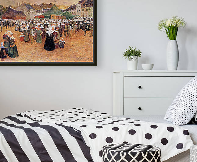 The Fair Festival by Ferdinand du Puigaudeau