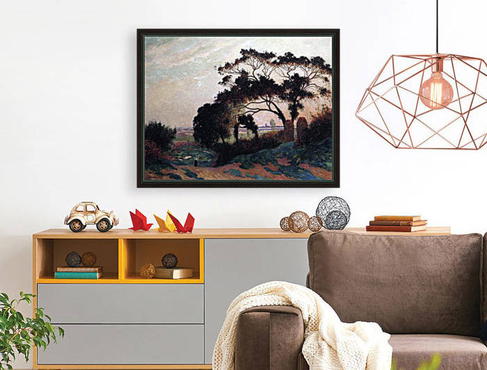 Bumpy Road near Guerande by Ferdinand du Puigaudeau