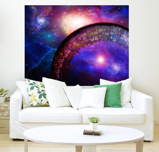 Spaceship Colony by Bruce Rolff