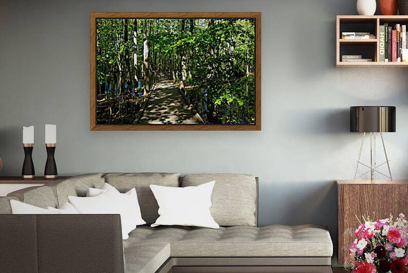 Wild Goose Woods Pond V by Deb Oppermann