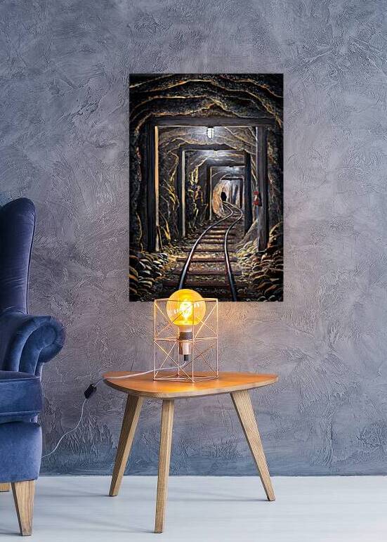 Mine Shaft  by Frank Wilson