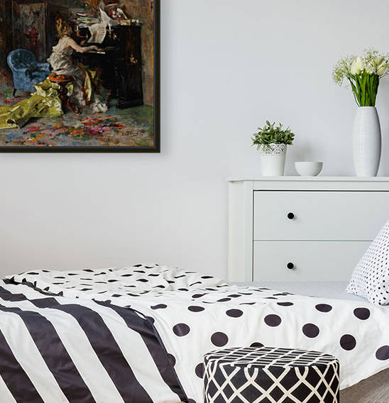 Woman by the Piano by Giovanni Boldini