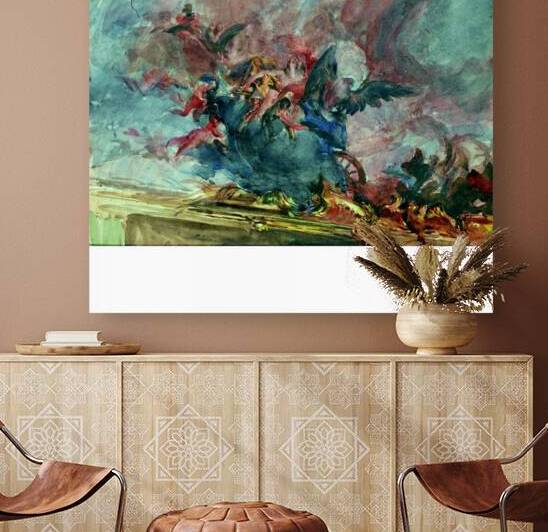 Project of Decoration 'Parte di un Soffitto del Tiepolo by Giovanni Boldini