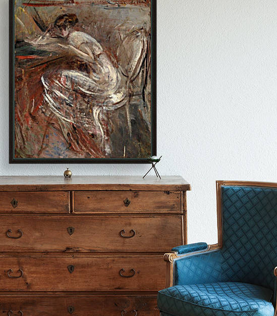 Study of Young Woman Writing by Giovanni Boldini