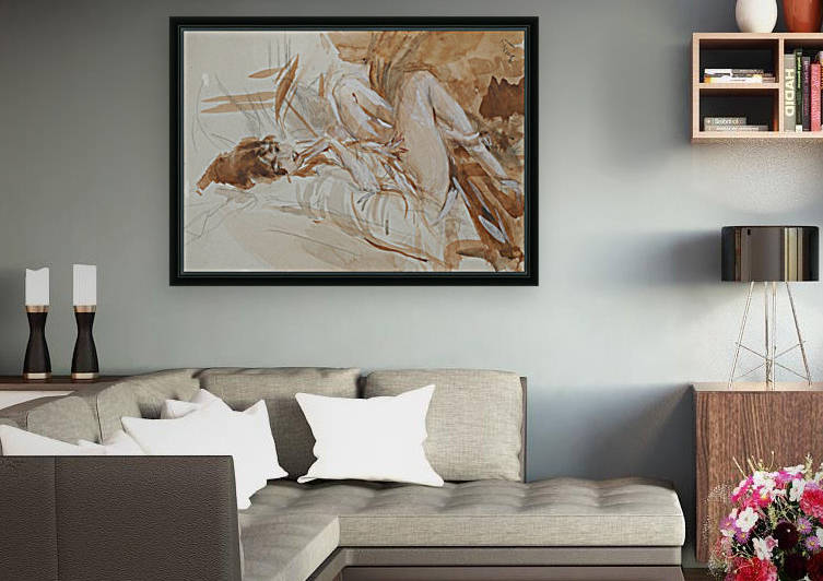 Reclining Lady by Giovanni Boldini