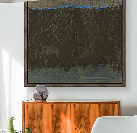 Les racines du ciel - Modern Art by Vieville abstract art