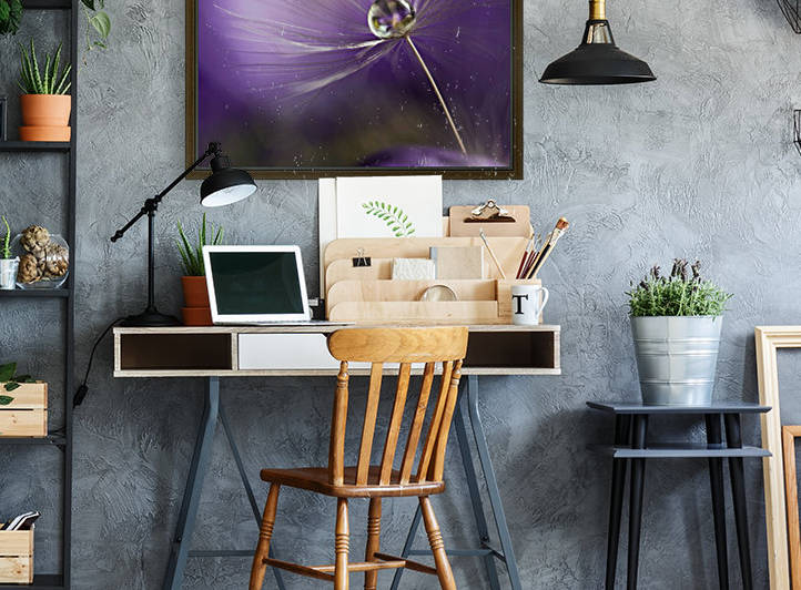 In shades of purple by 1x