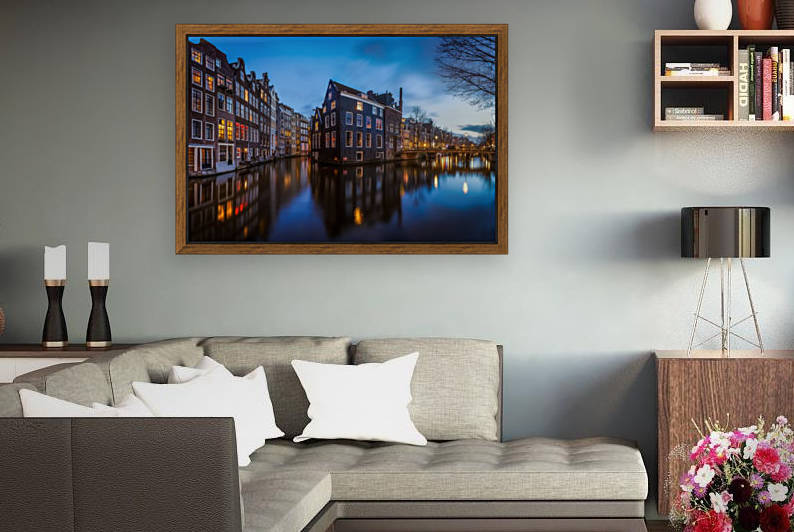 Blue Amsterdam by 1x