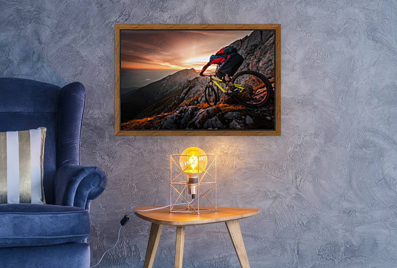 Golden hour high alpine ride by 1x