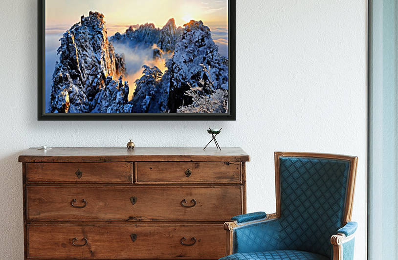 Sunrise at Mt. Huang Shan by 1x