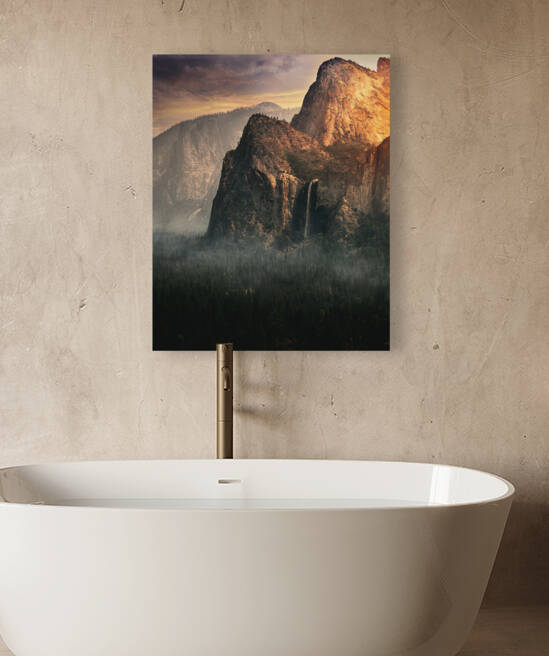 Bridalveil fall, Yosemite by 1x