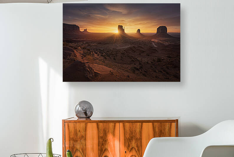 Monument Sunrise. by 1x