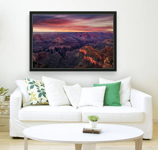 Canyon on Fire by 1x