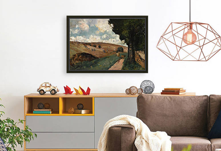 Workers in a FIield, Thuringen by Lesser Ury