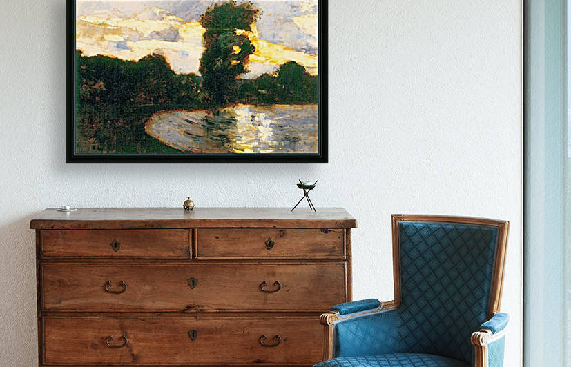 On a Canal by Lesser Ury