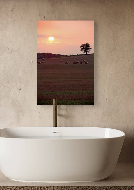 Harvest Sunset I by Deb Oppermann