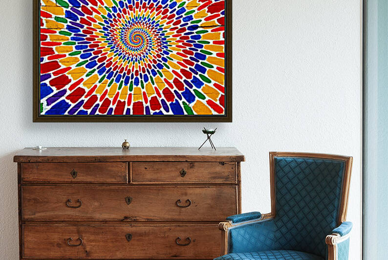 Psychedelic Swirl by Deb Oppermann