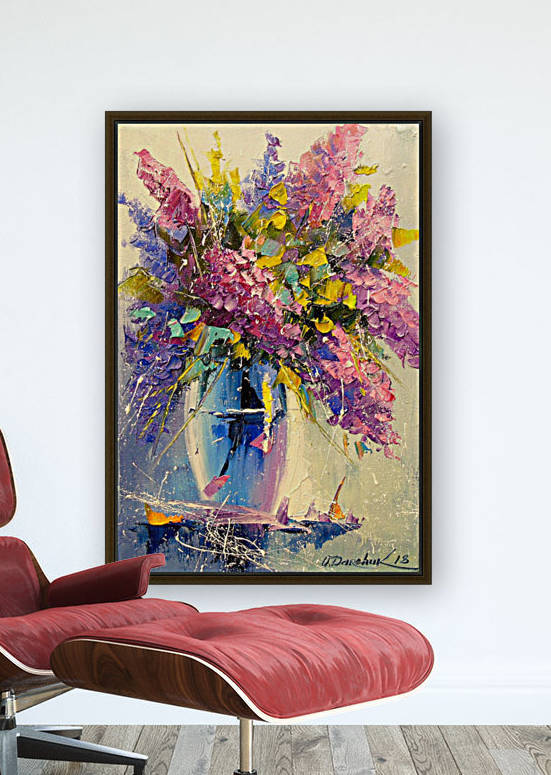 A bouquet of lilacs by Olha Darchuk 