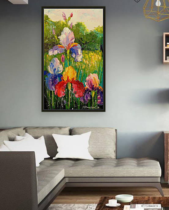 Irises by Olha Darchuk 