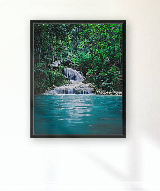 Waterfall lagoon by DroneVue360