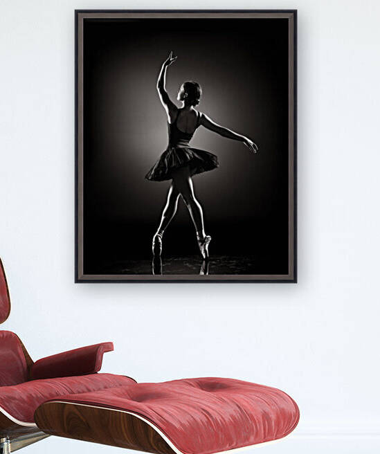 Ballerina dancing by Johan Swanepoel
