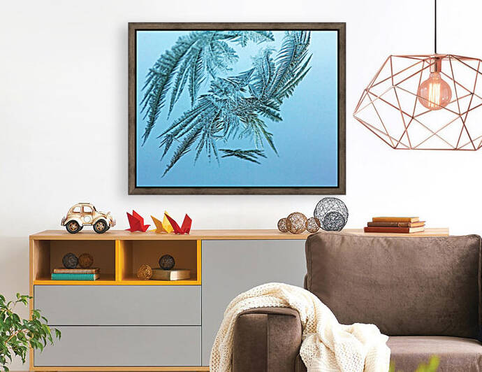 Frosty Blue by Deb Oppermann