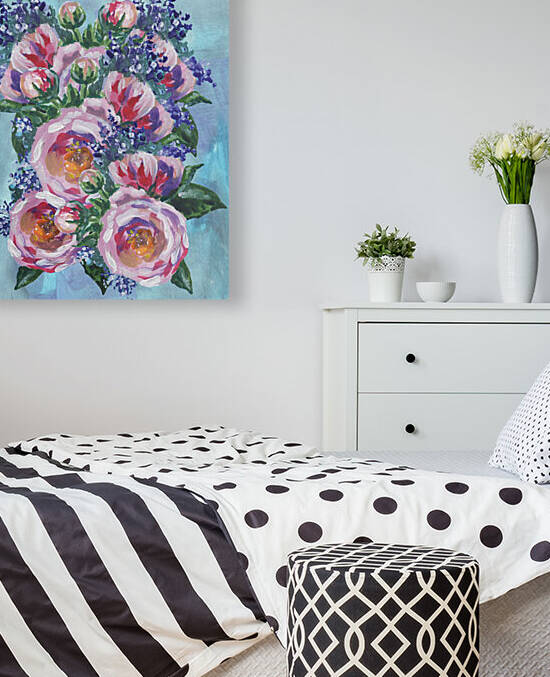 Beautiful Impressionistic Flowers by Irina Sztukowski