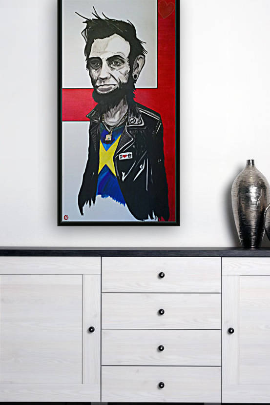 Millennial Not-So-Honest Abe by Manny Berrios