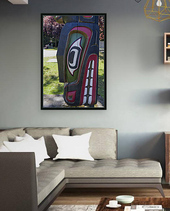 Totem Poles in Thunderbird Park Victoria BC 15 by Bob Corson