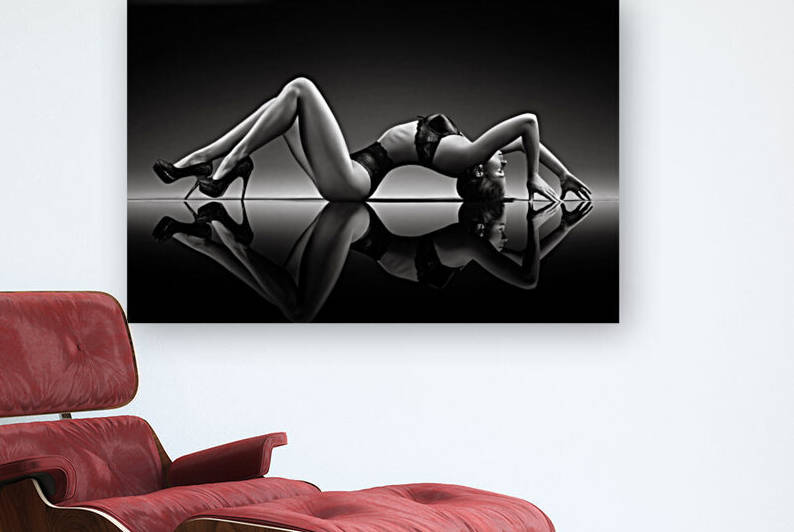 Sensual woman with lingerie by Johan Swanepoel