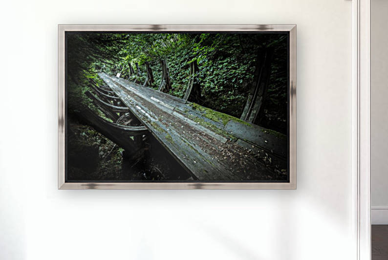 Aqueduc, St Alban, Québec 2 by Ian Gagné