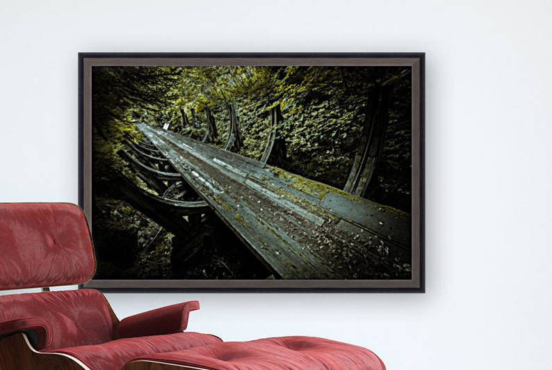 Aqueduc, St Alban, Québec by Ian Gagné