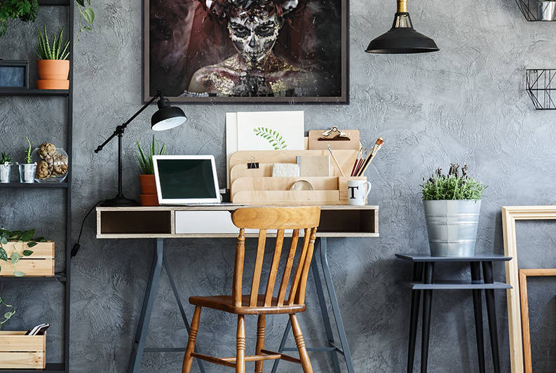 Young girl in the image of Santa Muerte by Faces Studio